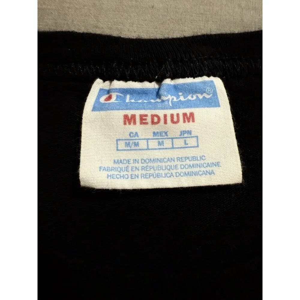 Sesame Street x Champion Natural Shirt Mens M‎ Black Graphic Short Sleeve Tee. - Picture 3 of 9